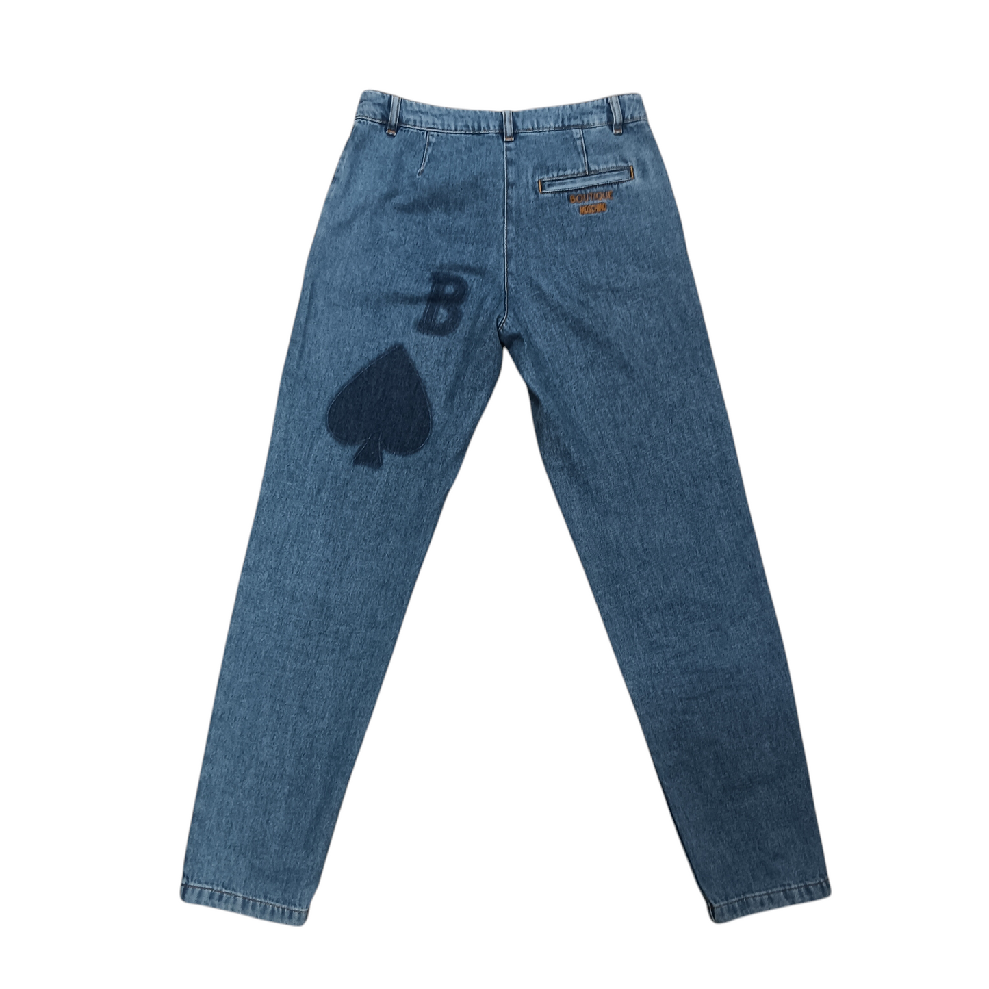 MOSCHINO Denim Pants Size 38 Lady 's Blue 192R J03156122