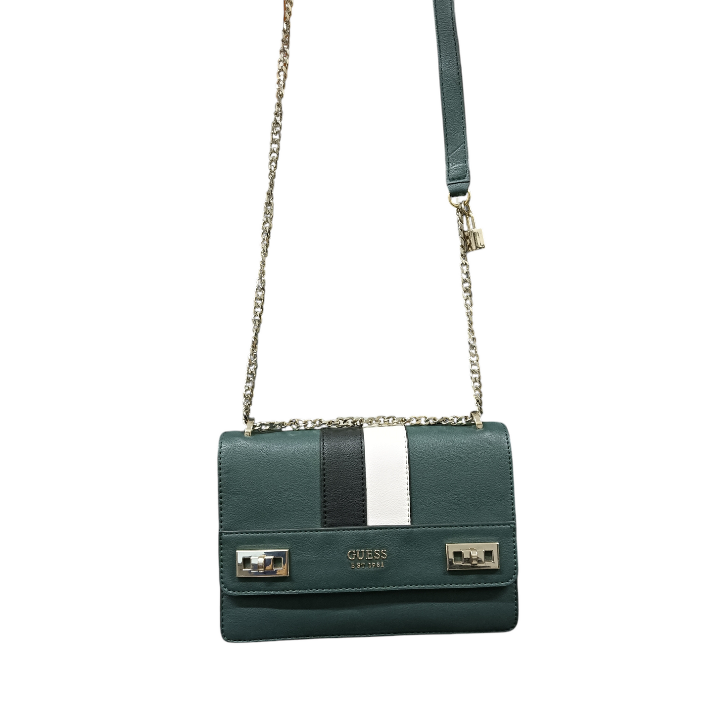 GUESS SHOULDER BAG GREEN