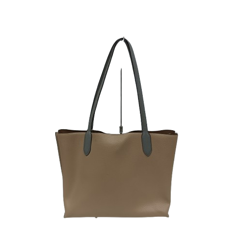 COACH Shoulder Bag C0691 Brown/Gray **Stain/Damage
