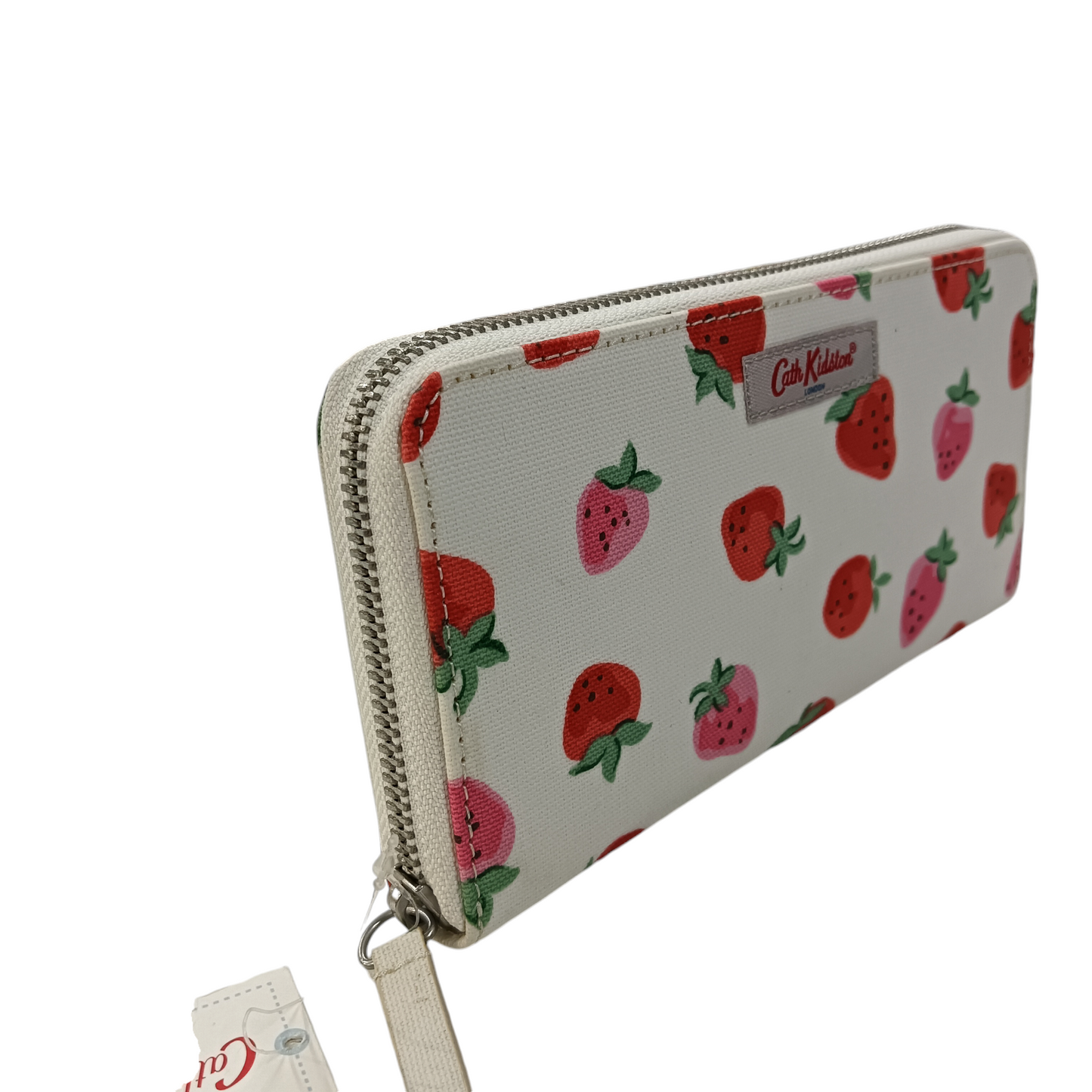 CATH KIDSTON LONG WALLET STRAWBERRY WHITE/RED