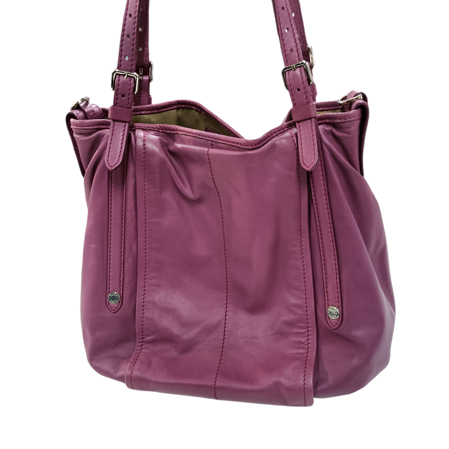 TOD'S 2WAY BAG PURPLE