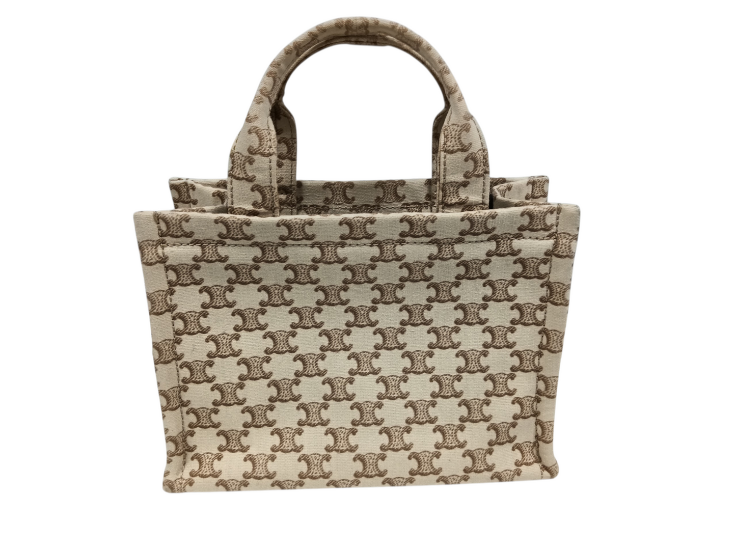 CELINE 2WAY BAG IVORY RANK B U-GA-1223