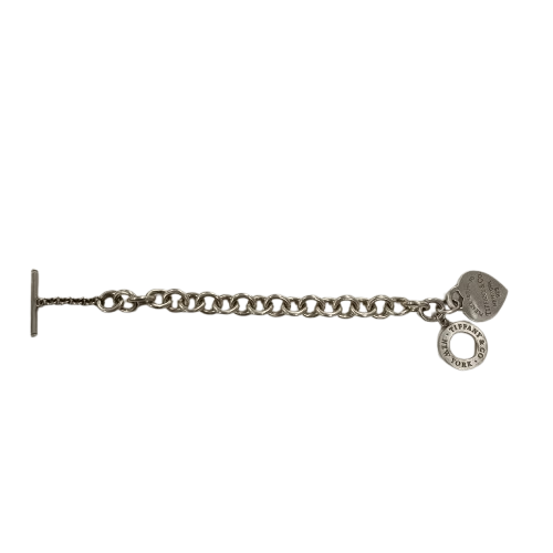 Bracelet Tiffany & Co. silver 925 Heart Tag Toggle