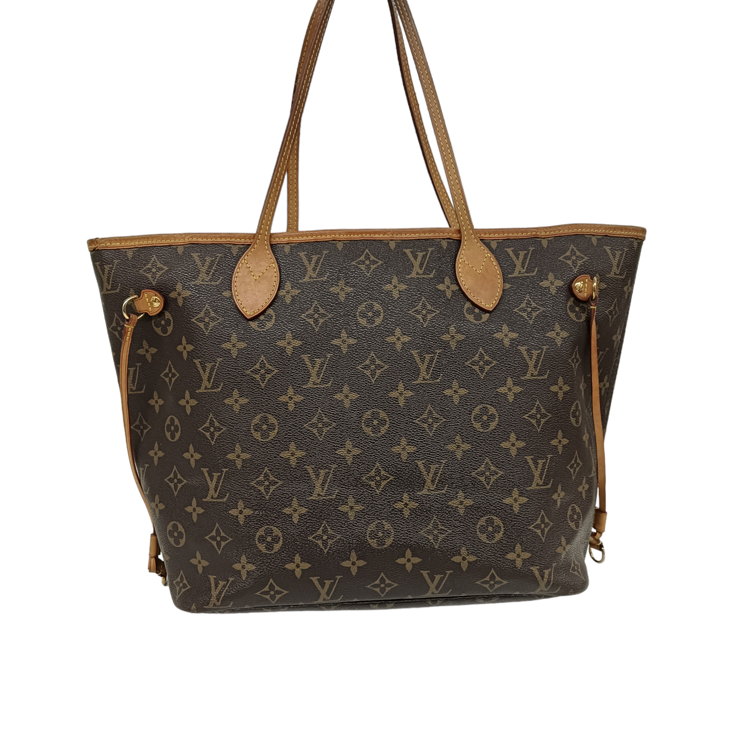 LOUIS VUITTON TOTE BAG M40995 Brown SR2174 Neverfull MM *Damage