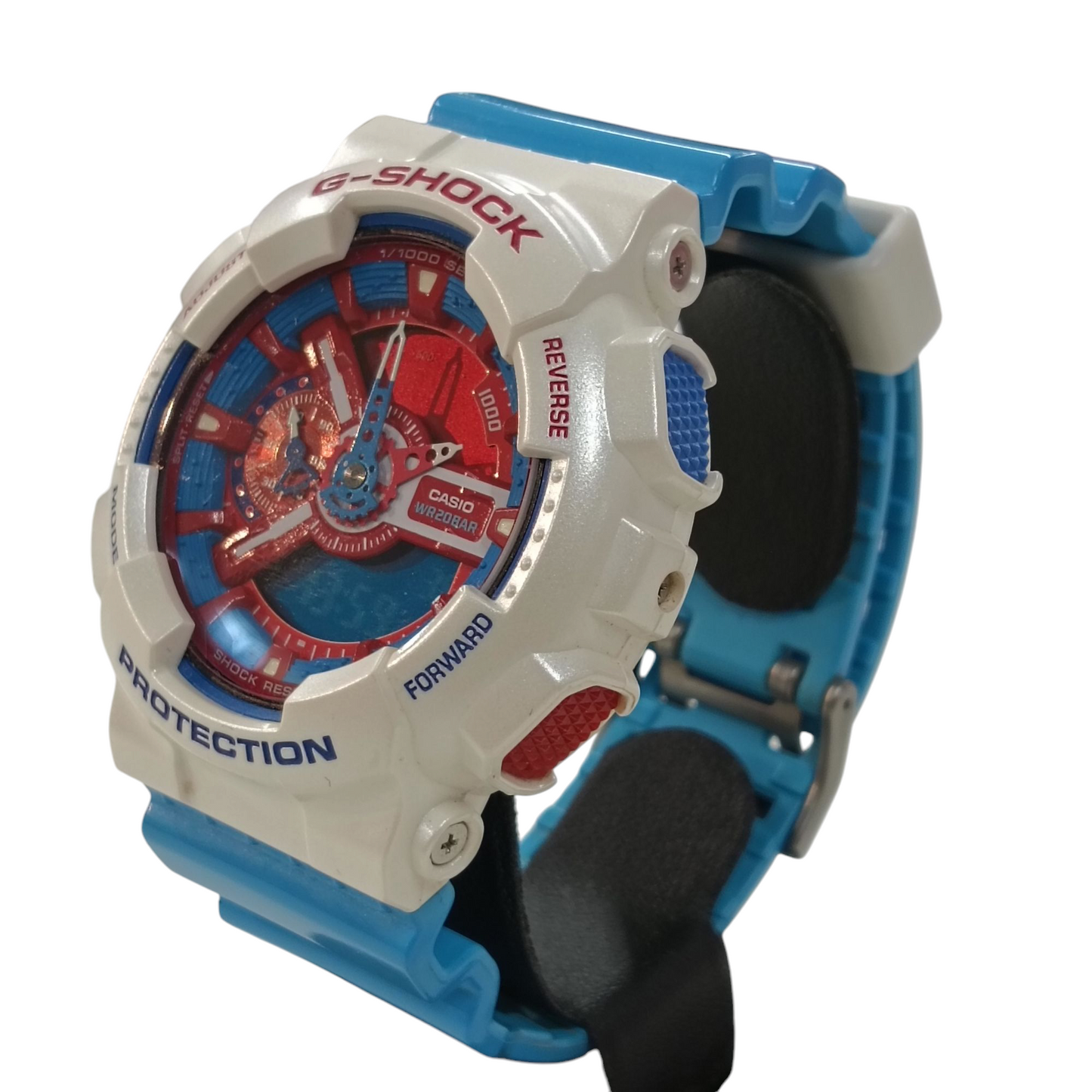 CASIO G-SHOCK  Wrist Watch GA-110AC skyblue/White