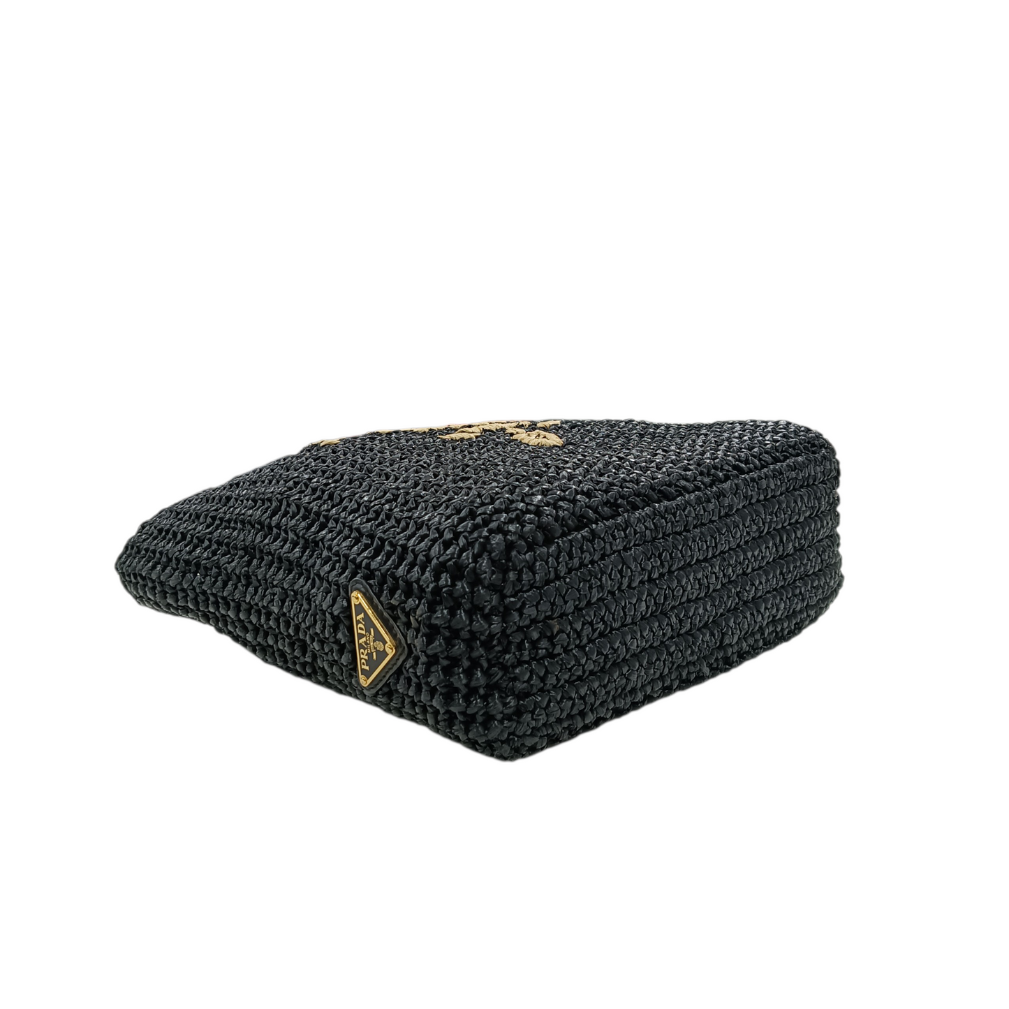 PRADA Handbag Black 1BG422