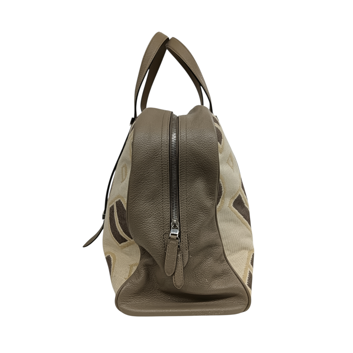 DELVAUX Boston Bag Baige