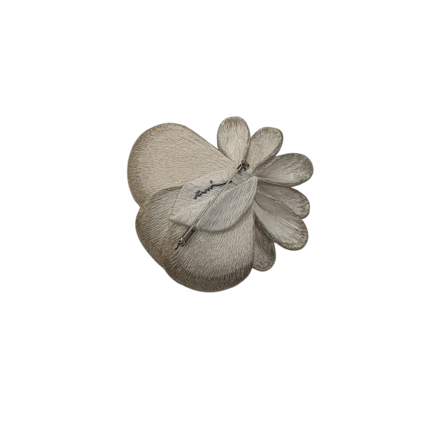 EMI TAKAZAWA BROOCH WHITE SILVER