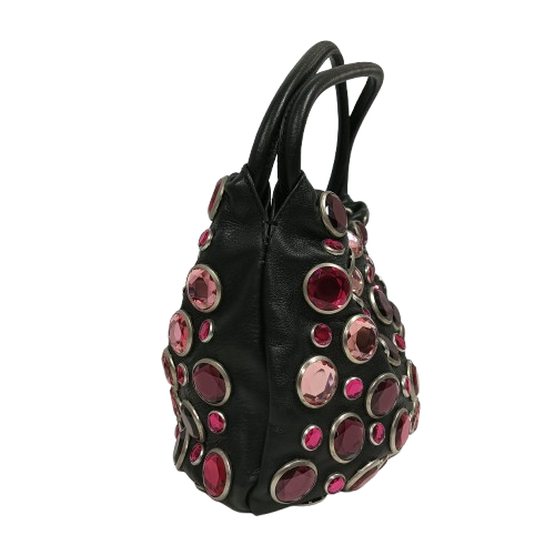 SONIA RYKIEL Shoulder Bag Pink/Black
