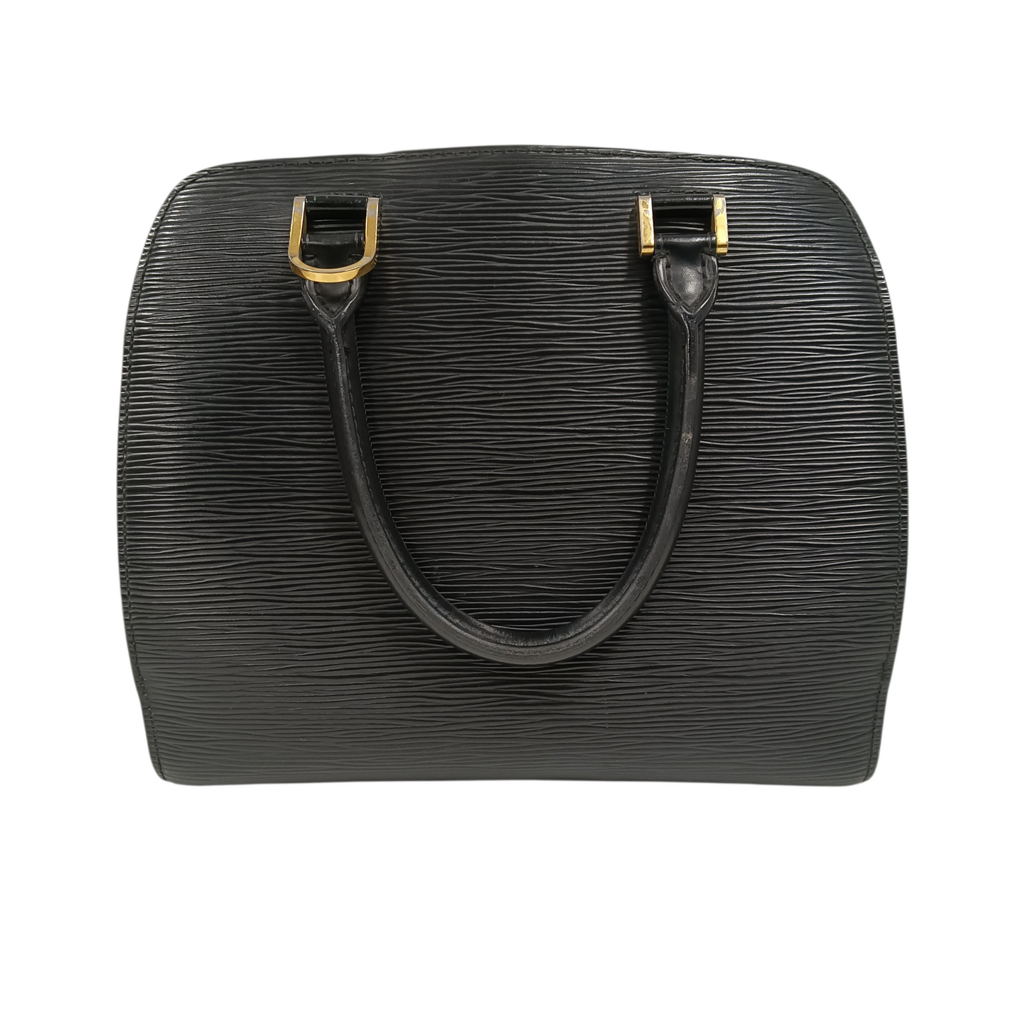 LOUIS VUITTON Handbag Epi M52052 Black Scratch/Damage/Stain