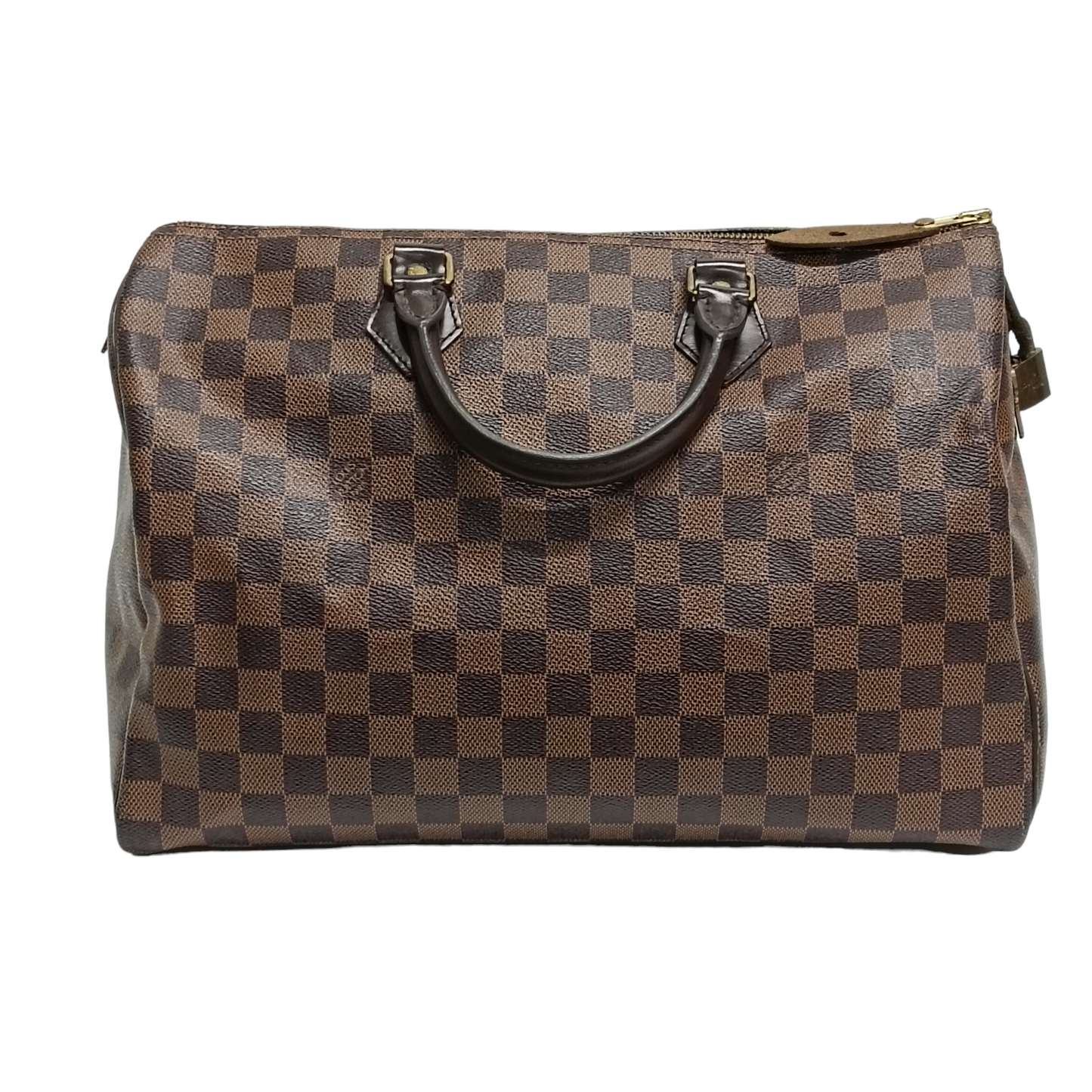 LOUIS VUITTON Bag Damier Brown Speedy 35 RI0182