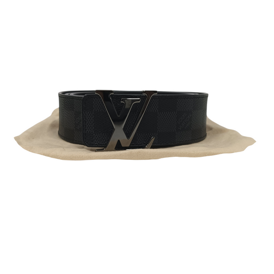 LOUIS VUITTON Belt 105/42 M0213/LN5203 Black