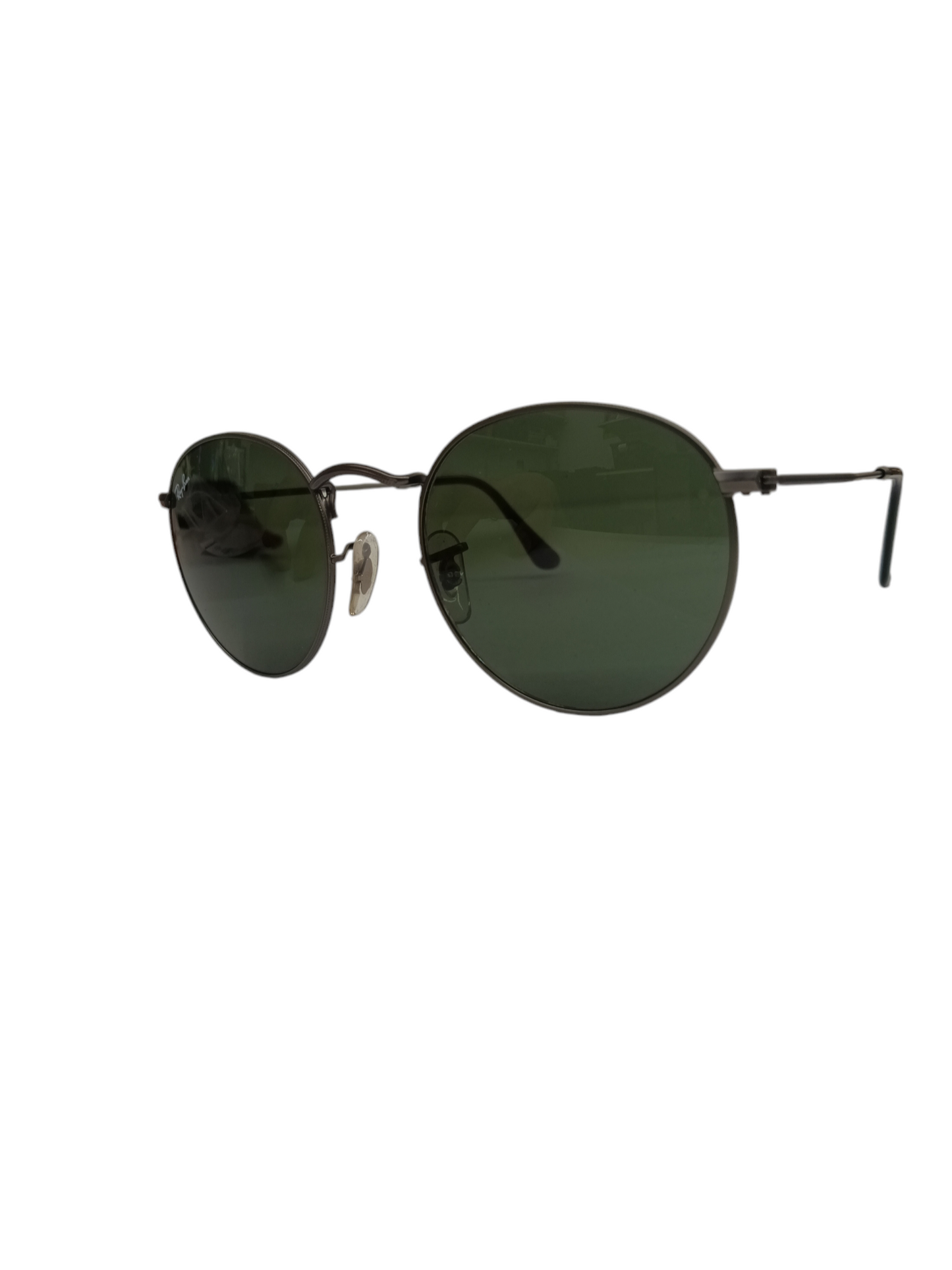 RAY-BAN SUNGLASSES GRAY/GREEN RB3447 RANK (B)