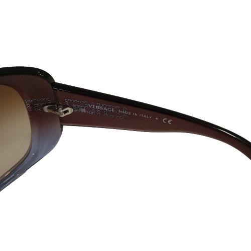 VERSACE×SWAROVSKI Sunglasses 4169-B Brown And Blue