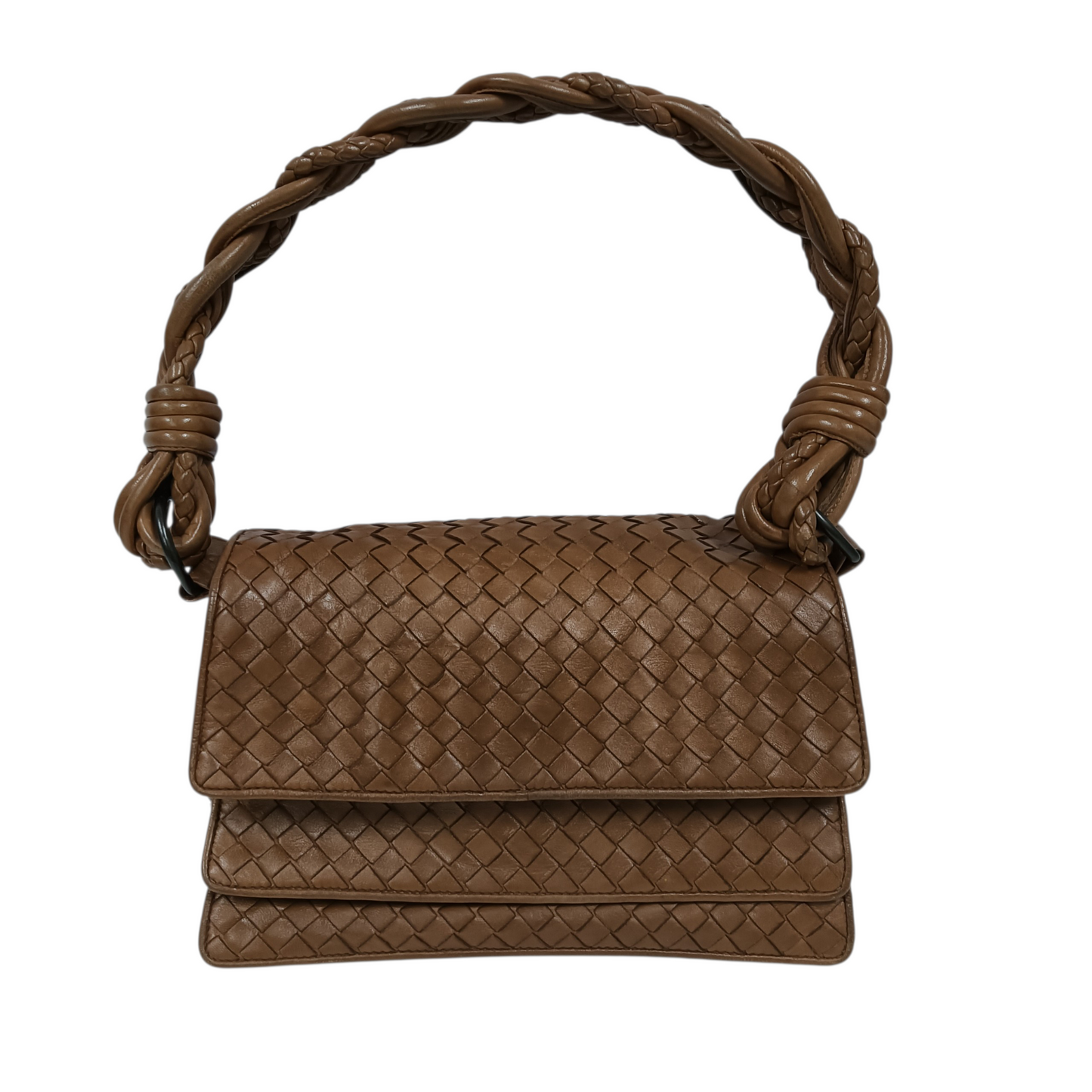 BOTTEGA VENETA Handbag Brown With Mirror