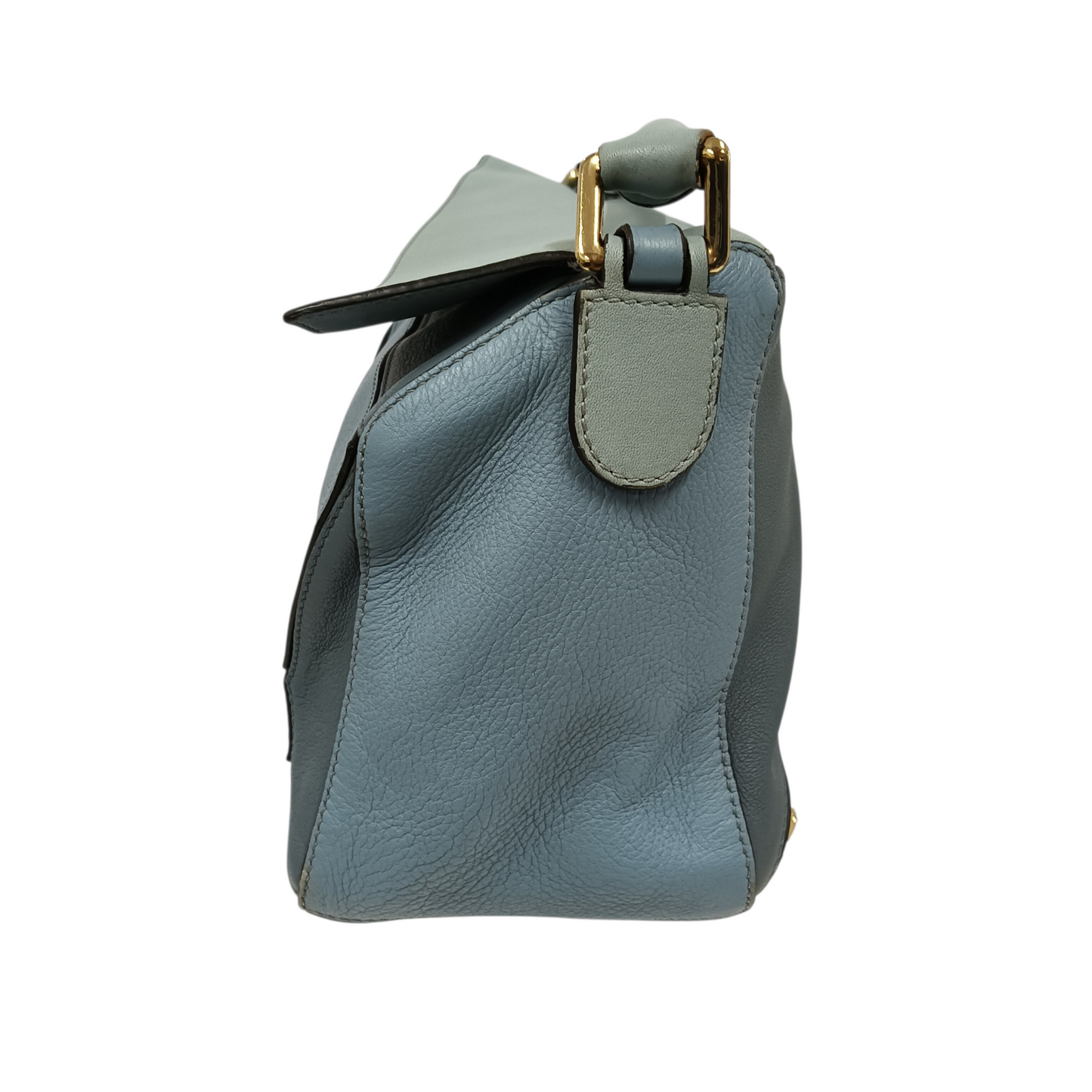 LOEWE 2WAY Bag Sky Blue 06 17 07  Stain/Damage Puzzle Medium