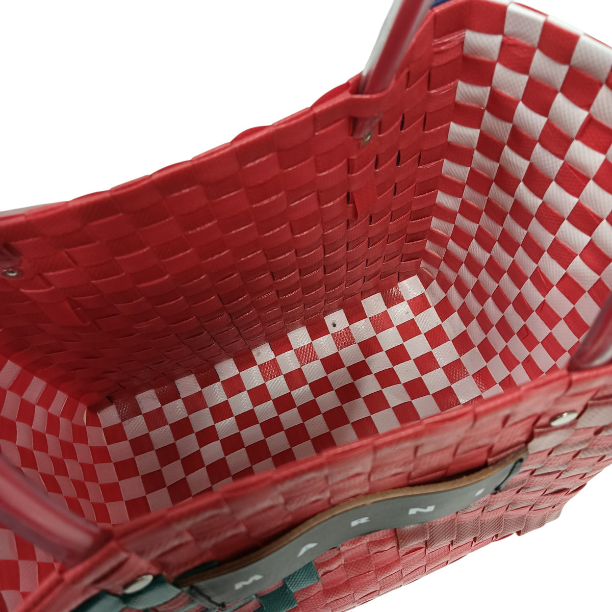MARNI Tote Bag Red/Green/Blue