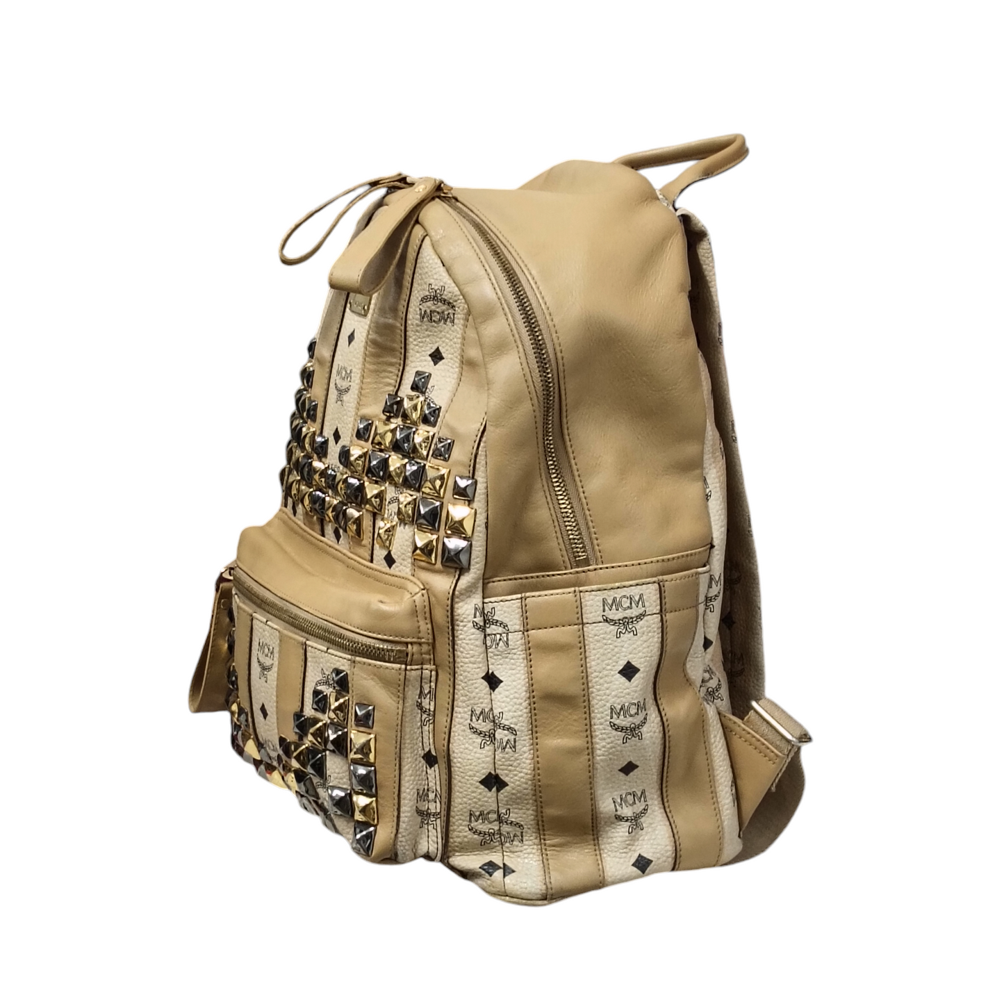 MCM Rucksack Beige MMK4SVI02IG001