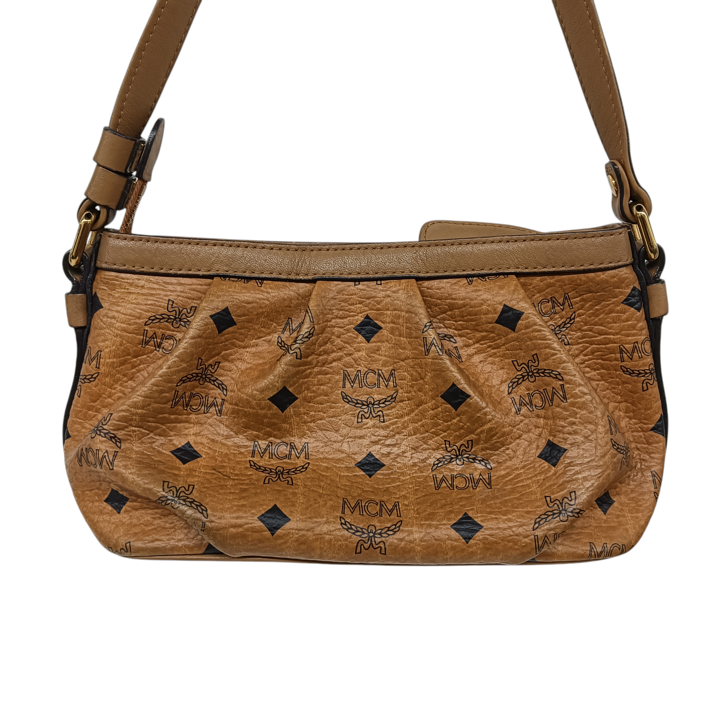 MCM One Shoulder Bag MWC9AVI08C0001 Rank (C) Brown