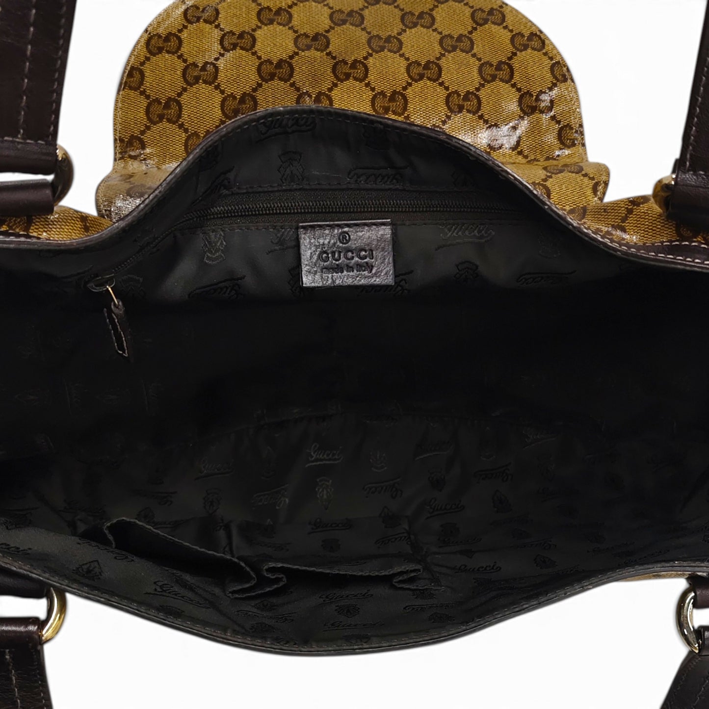 GUCCI Tote Bag 181476 Brown Rank B