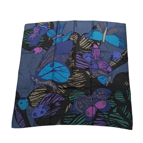 Christian Dior Scarf Navy/Black
