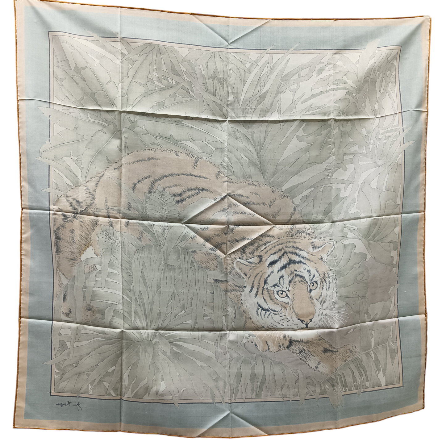 JIM THOMPSON SCARF TIGER BROWN