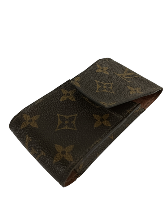 LOUIS VUITTON Case Monogram M63024 Rank (B) Brown CT5008 *Name*