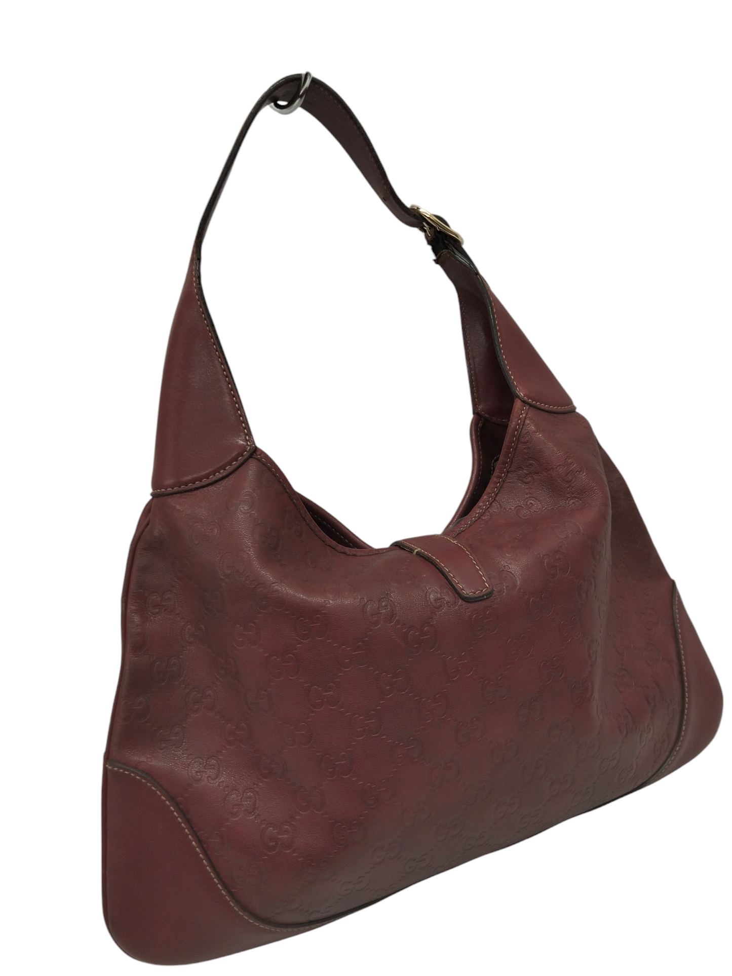 GUCCI SHOULDER BAG RED 153029 RANK (BC) DAMAGE