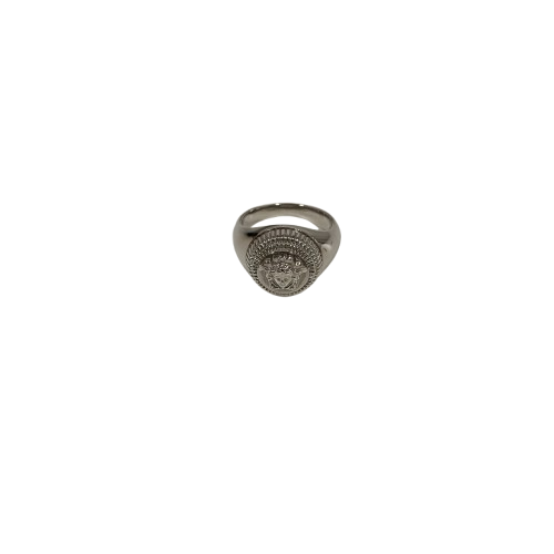 Ring VERSACE Silver BIGGIE PLATINO TAGLIA /15