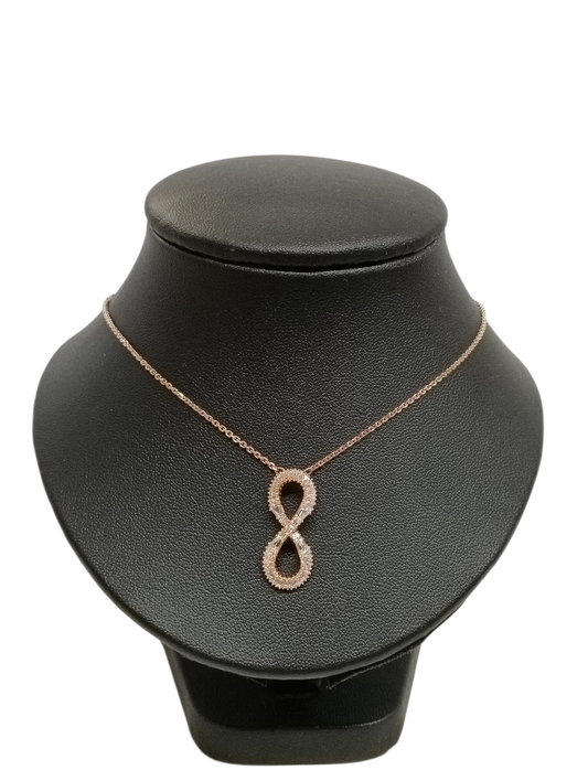 SWAROVSKI Necklace 5677623 Pink/Gold