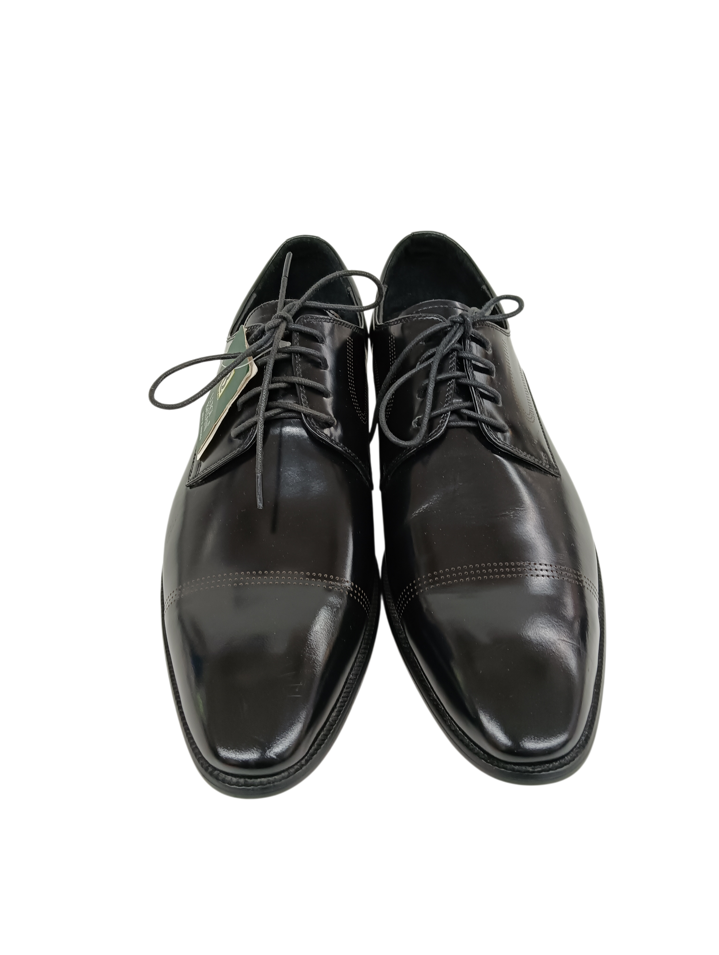 LUIGI BATANI Leather Shoes Size 45 Mens Black 5NLBD 071-51