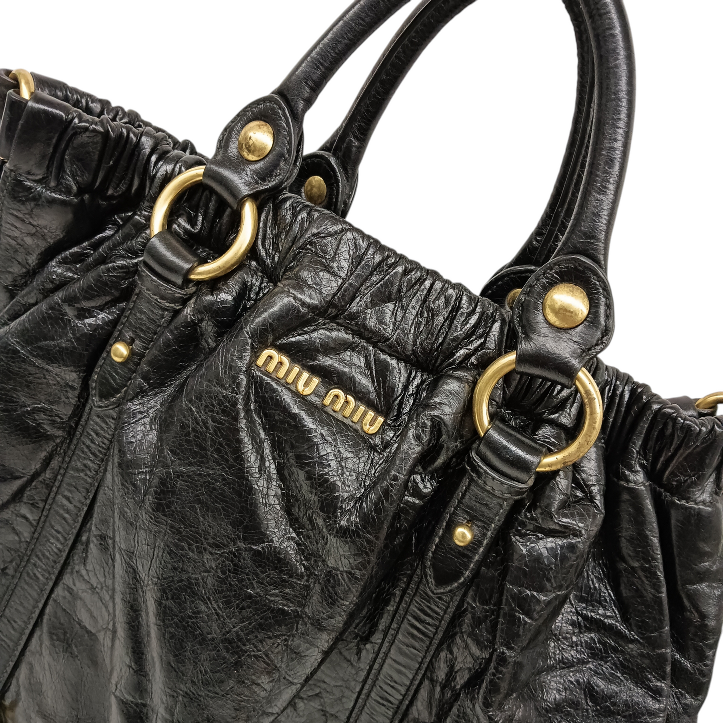 MIU MIU Handbag Black 194