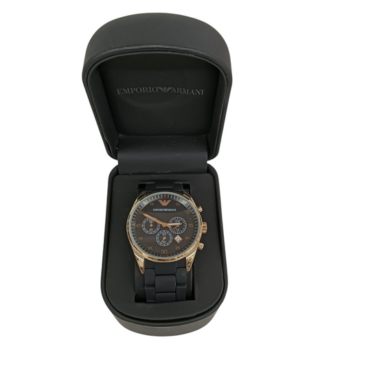 EMPORIOARMANI Wrist Watch AR-5905 Rank(A) Black/Gold