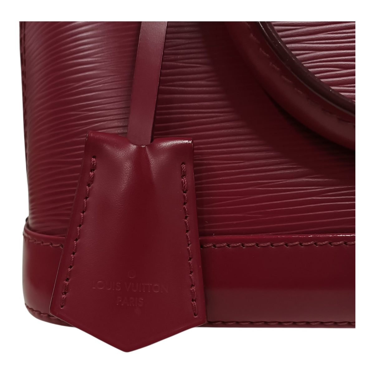 LOUIS VUITTON 2WAY Bag Epi M40851 Burgundy **Scratch MI0124 Alma BB Nano