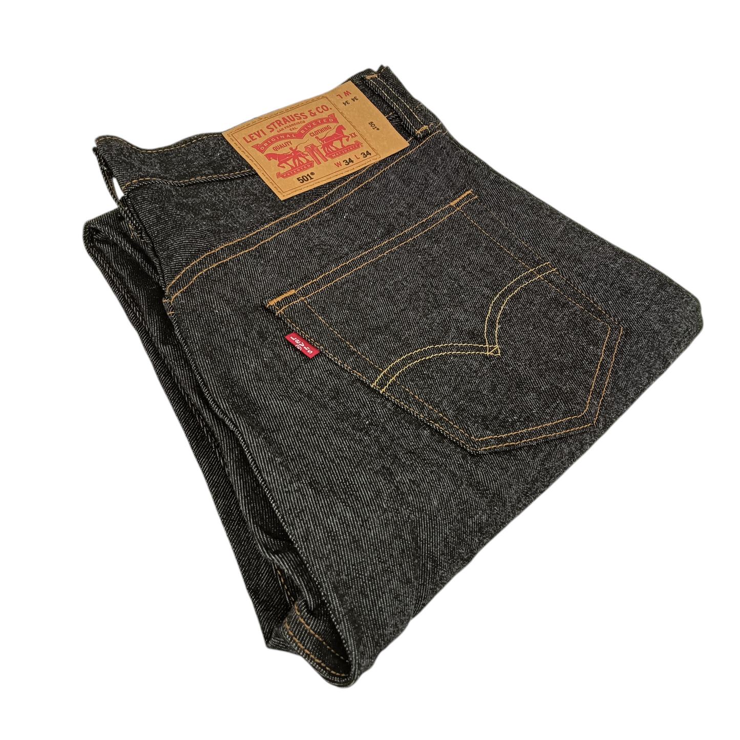 LEVI STRAUSS Denim Pants 34/34 00501-0226 Mens Ingigo