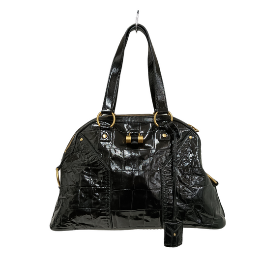 YVES SAINT LAURENT Rive Handbag Muse 156464 Black 002122 *Sticky