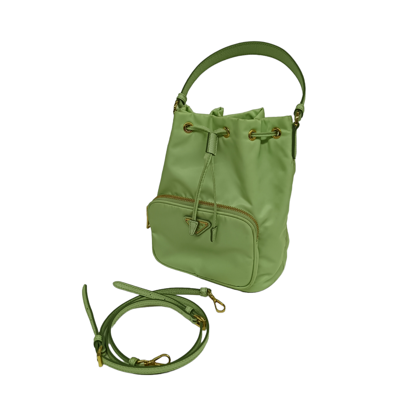 PRADA 2WAY Bag 1BH038 Green