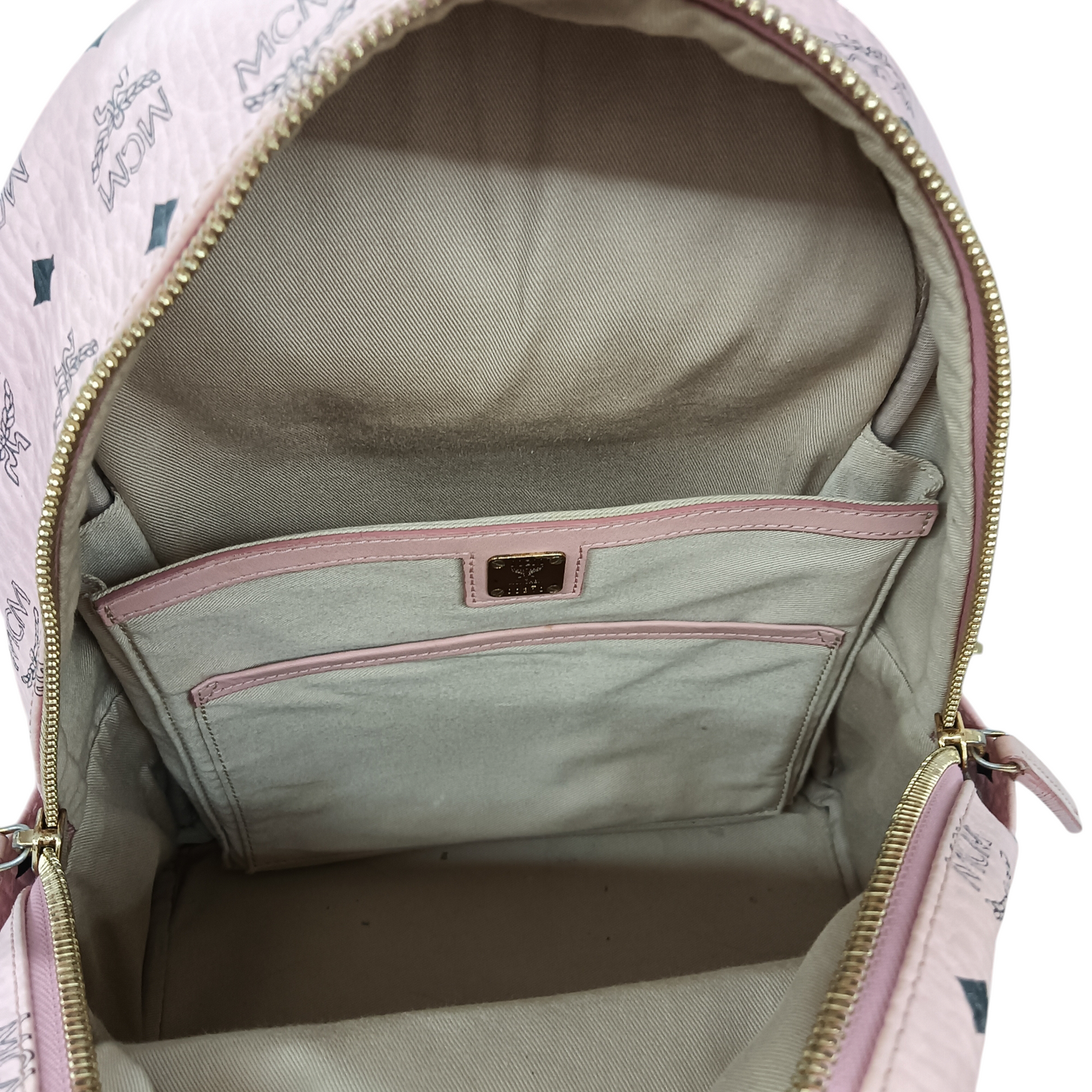 MCM Rucksack MWK8SXL30PZ001 Rank(C) Pink 00310 Stain