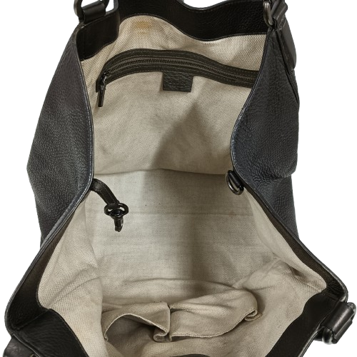 GUCCI 2WAY Bag 282309 Gray **Inside Stain