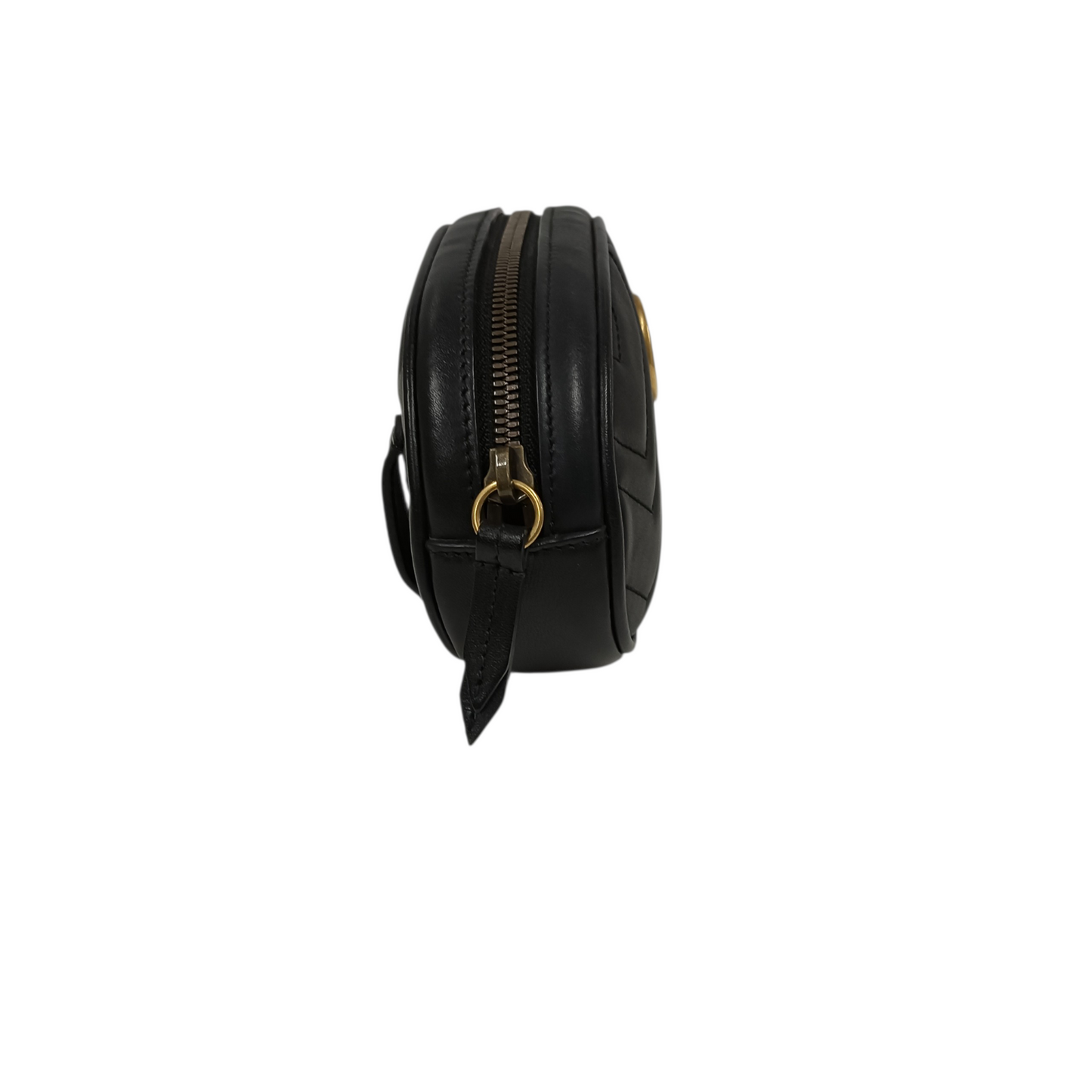 GUCCI Waist Bag 4764343 Black GG Marmont