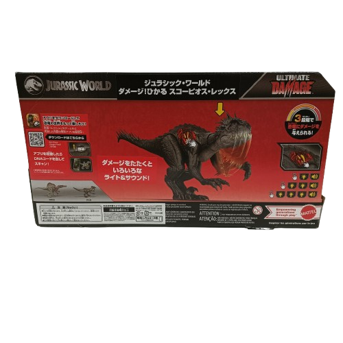Jurassic World Ultimate Damage Scorpios Rex W/Sound