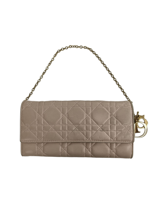 CHRISTIAN DIOR Chain wallet CAL43060P Pink