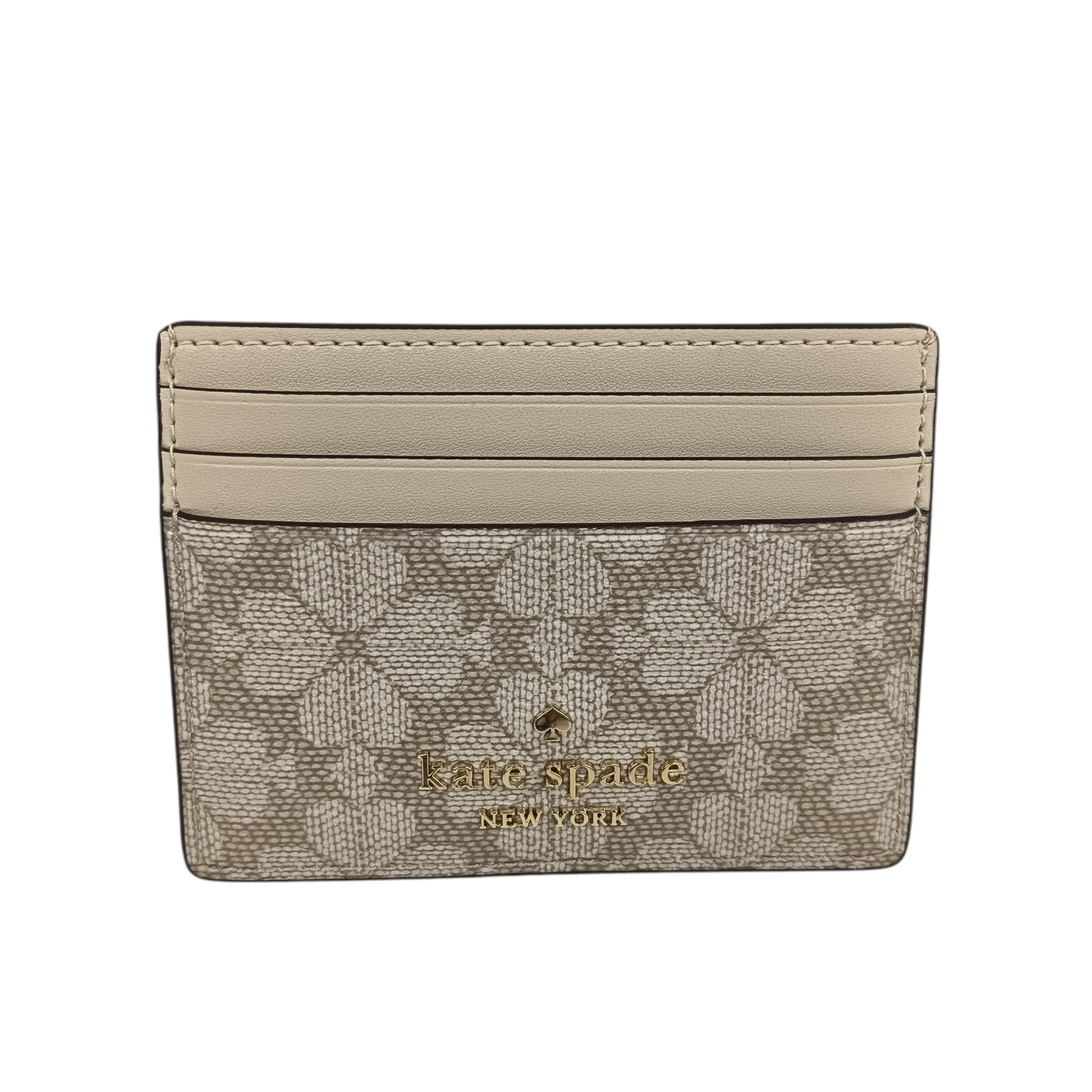 KATE SPADE Card Case KG492 Rank (A) Beige