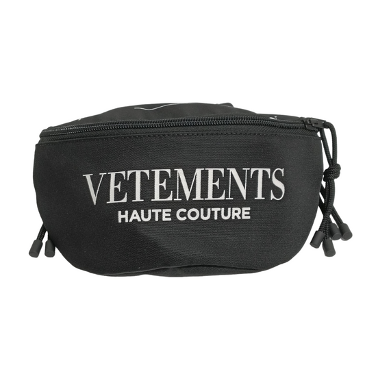 VETEMENTS Waist Bag Black UA52BA200B