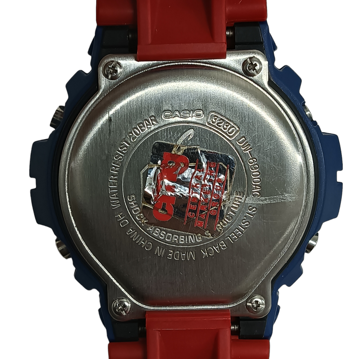 CASIO G-Shock Wrist Watch Blue/Red DW-6900AC