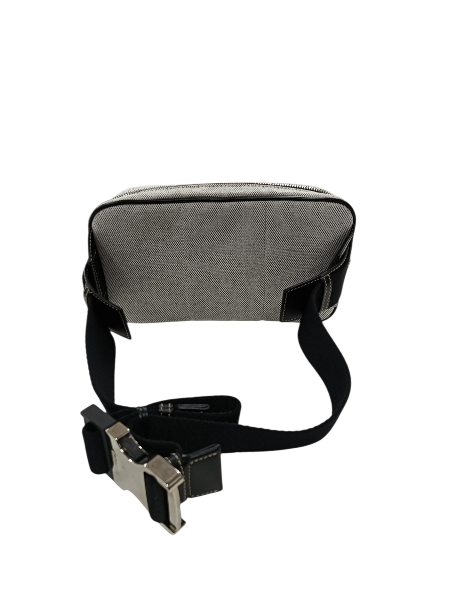BURBERRY Waist Bag Gray/Black 8038902