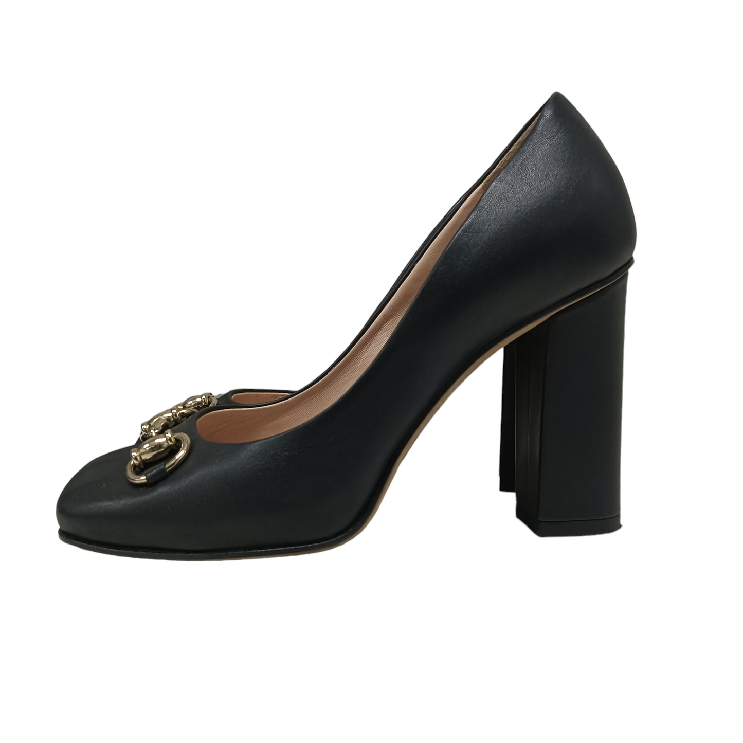 GUCCI Horsebit Pumps SIZE 34.5 Lady's Black 466704