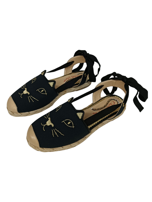 CHARLOTTE OLYMPIA Sandal Size 35 Lady's Black