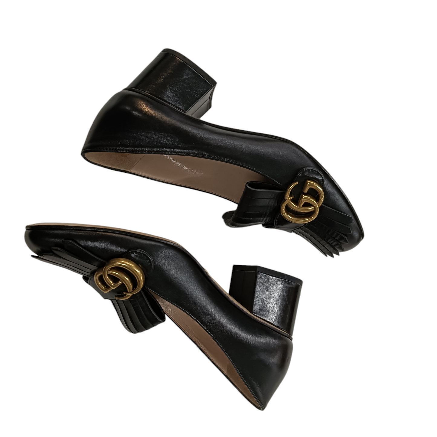 GUCCI PUMPS LADY'S SIZE 37 BLACK
