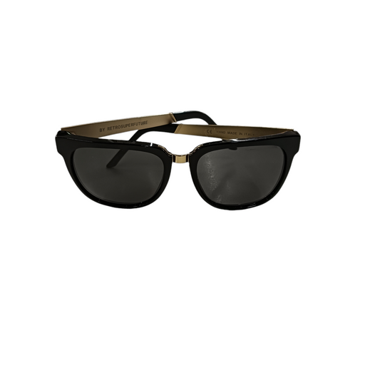 RETROSUPERFUTURE SUNGLASSES BLACK/GOLD